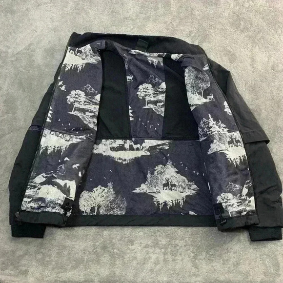 Nike Jacket Womens Small Black Full Zip Hyperadapt Shield Sweatshirt Av3702-010 - Picture 7 of 12